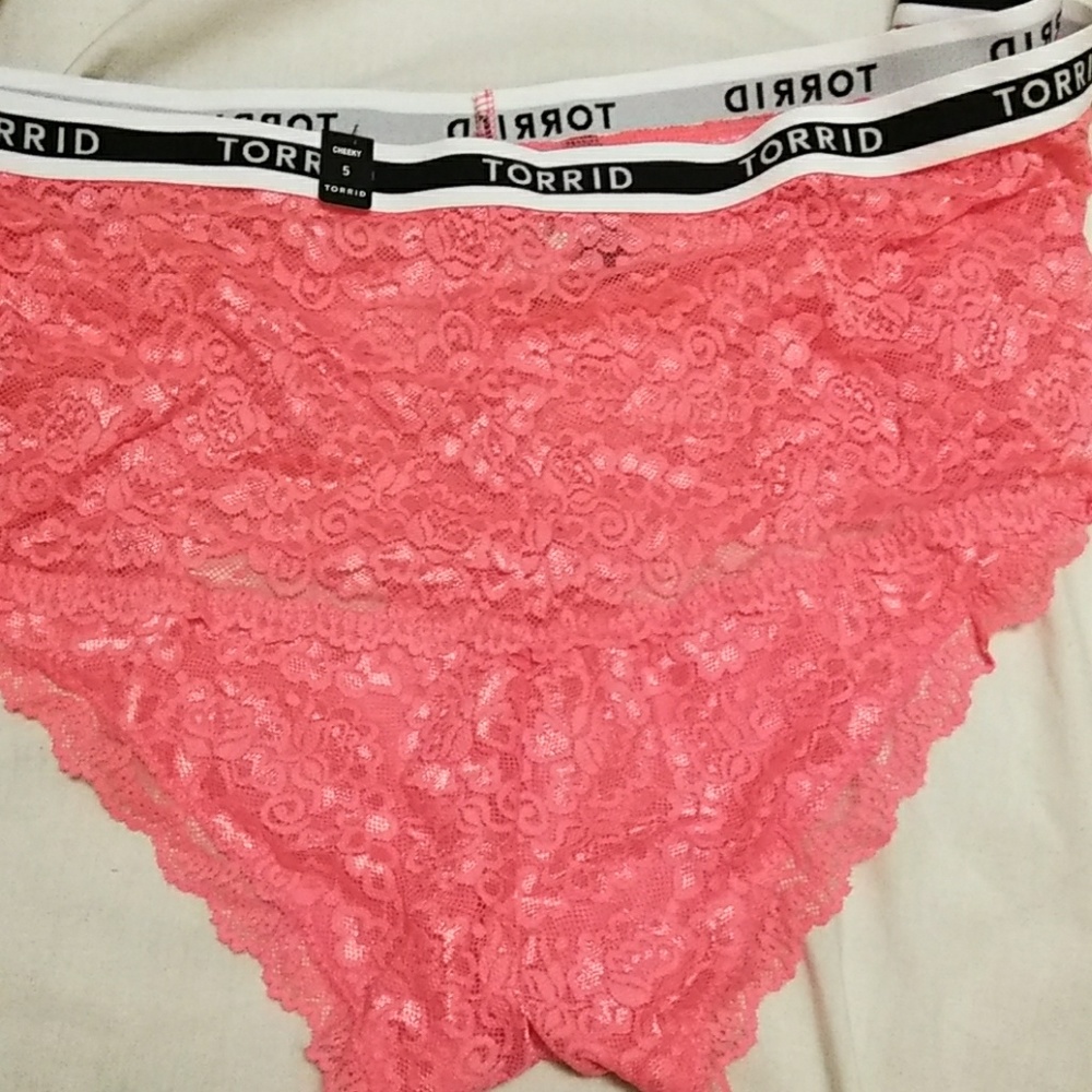 Torrid Lace cheeky panty size 5